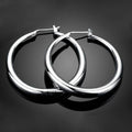 Sterling Silver Hoop Earrings